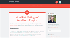 Desktop Screenshot of jespervanengelen.com
