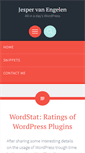 Mobile Screenshot of jespervanengelen.com